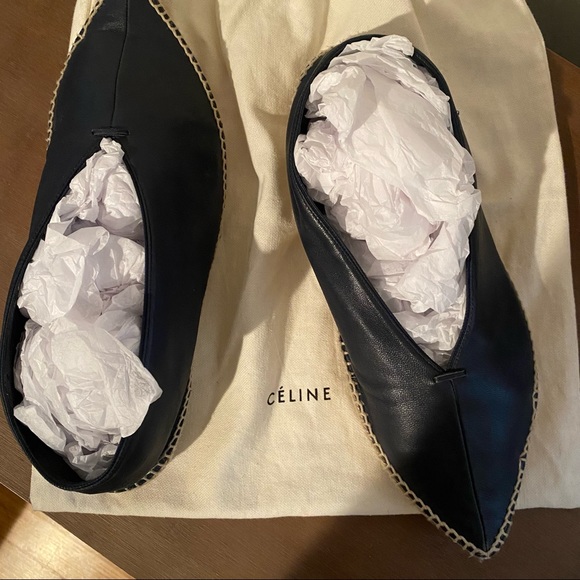 CÉLINE by Phoebe Philo Pointed Espadrilles - Picture 4 of 8